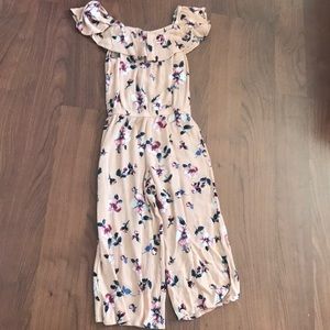 Floral romper from white Fawn